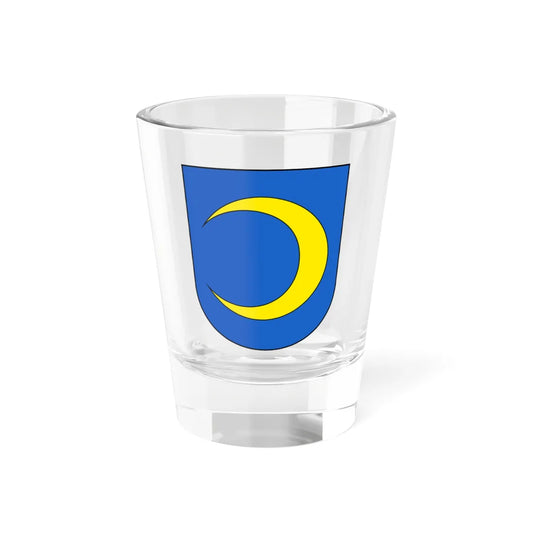 Uster-Nänikon-blazon (Switzerland) (Coat of Arms) Shot Glass 1.5oz 1.5oz - Go Mug Yourself