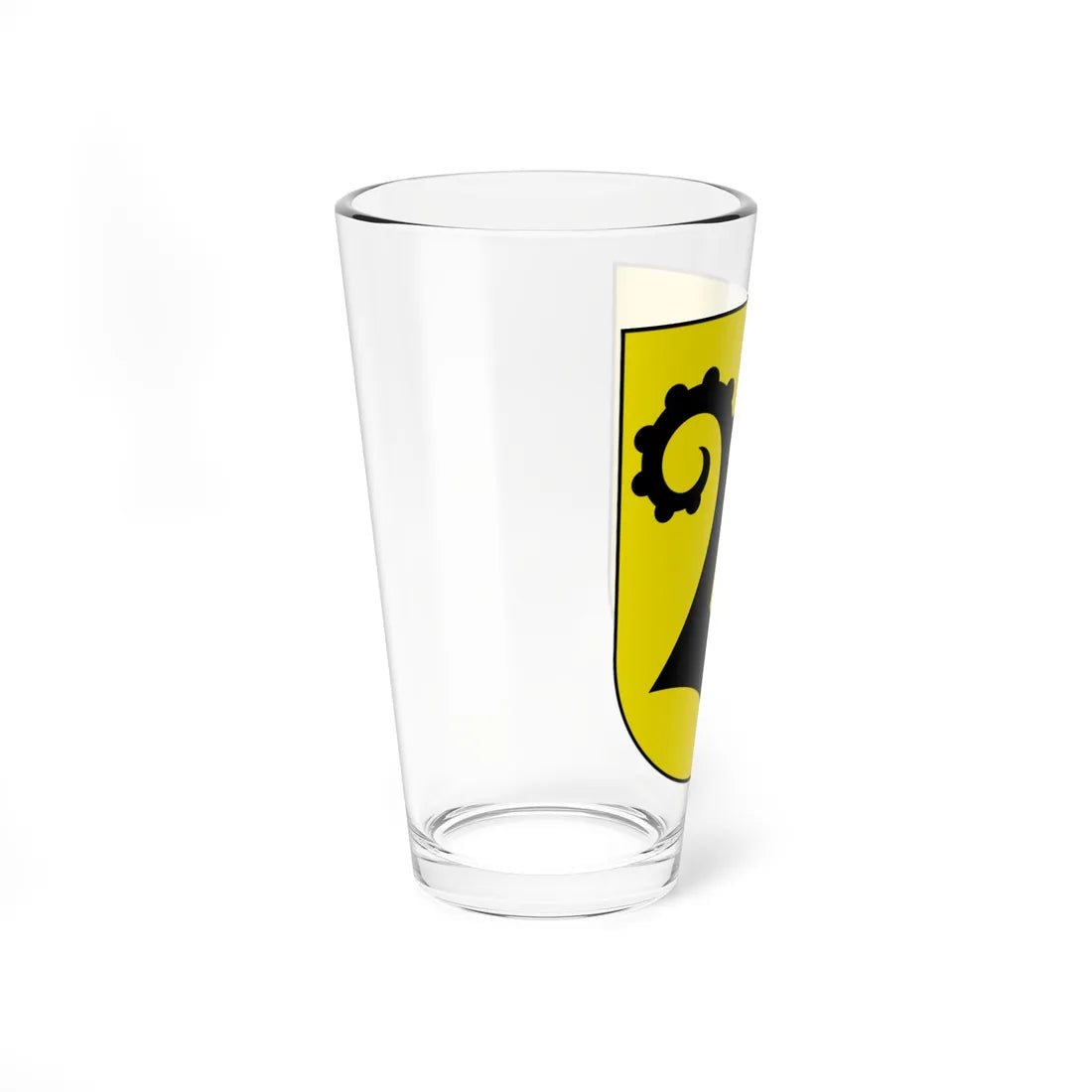 Uster-Nossikon-blazon (Switzerland) (Coat of Arms) Pint Glass 16oz - Go Mug Yourself
