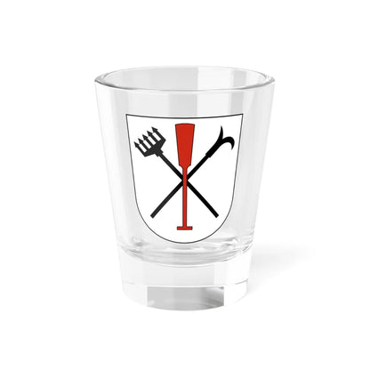 Uster-Riedikon-blazon (Switzerland) (Coat of Arms) Shot Glass 1.5oz 1.5oz - Go Mug Yourself