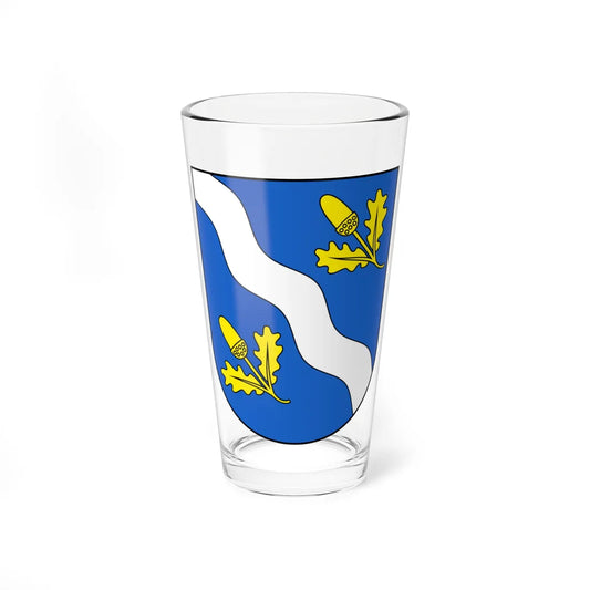 Uster-Werrikon-blazon (Switzerland) (Coat of Arms) Pint Glass 16oz 16oz - Go Mug Yourself