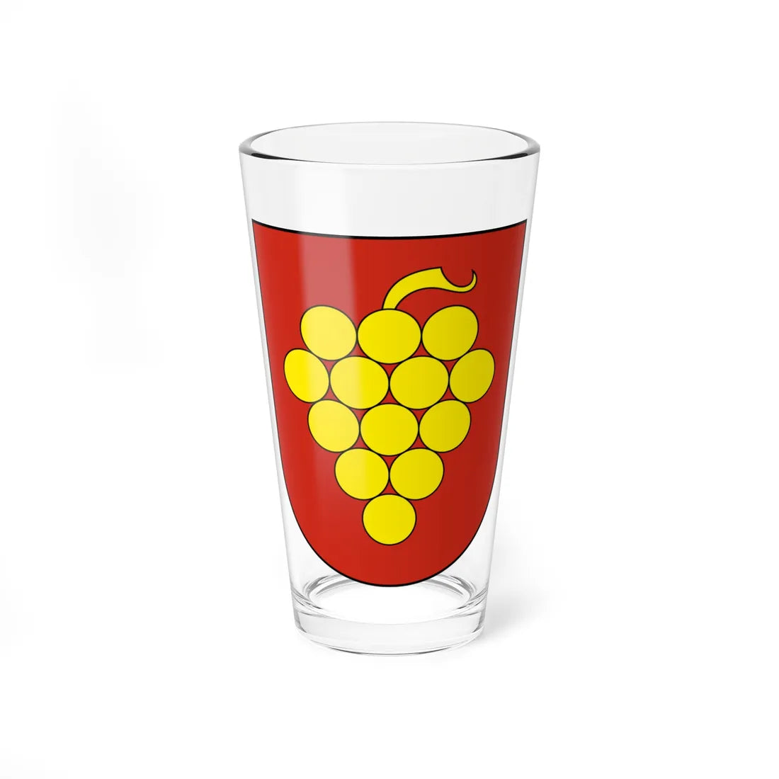 Uster-Winikon-blazon (Switzerland) (Coat of Arms) Pint Glass 16oz 16oz - Go Mug Yourself