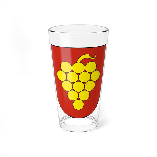 Uster-Winikon-blazon (Switzerland) (Coat of Arms) Pint Glass 16oz 16oz - Go Mug Yourself