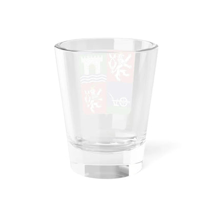 Usti nad Labem Region CoA CZ (Czech Republic) (Coat of Arms) Shot Glass 1.5oz - Go Mug Yourself