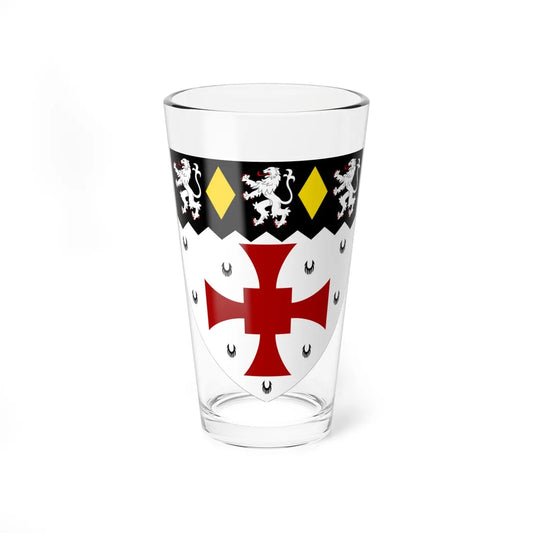 Ustinov College Durham arms (England) (Coat of Arms) Pint Glass 16oz 16oz - Go Mug Yourself