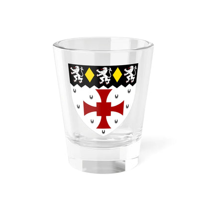 Ustinov College Durham arms (England) (Coat of Arms) Shot Glass 1.5oz 1.5oz - Go Mug Yourself