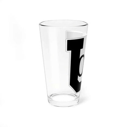 Utah 00 1926 template (Utah) (Road Sign) Pint Glss 16oz - Go Mug Yourself