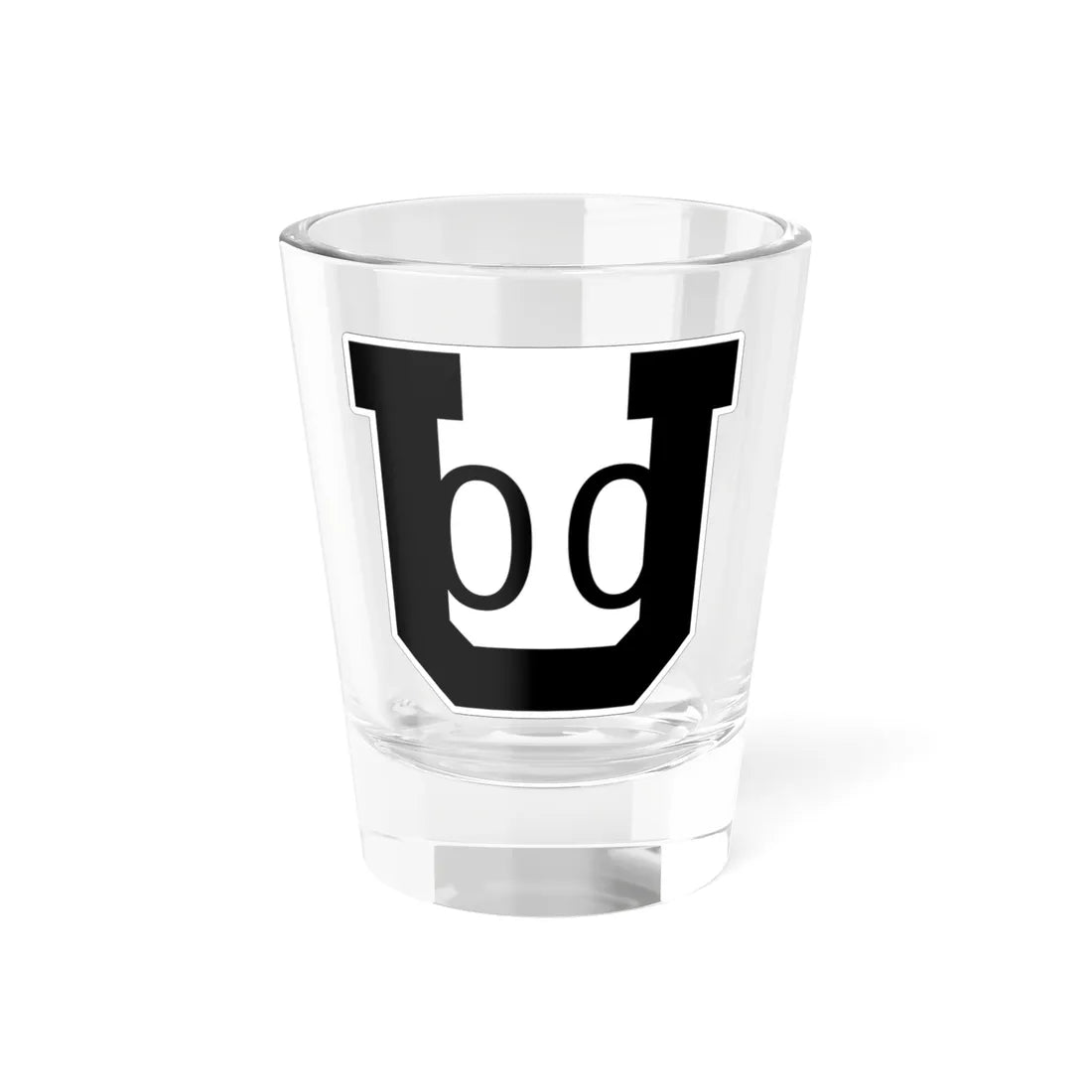 Utah 00 1926 template (Utah) (Road Sign) Shot Glass 1.5oz 1.5oz - Go Mug Yourself