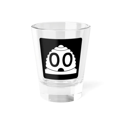 Utah 00 1966 template (Utah) (Road Sign) Shot Glass 1.5oz 1.5oz - Go Mug Yourself