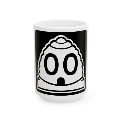 Utah 00 template (Utah) (Road Sign) White Coffee Mug 15oz - Go Mug Yourself
