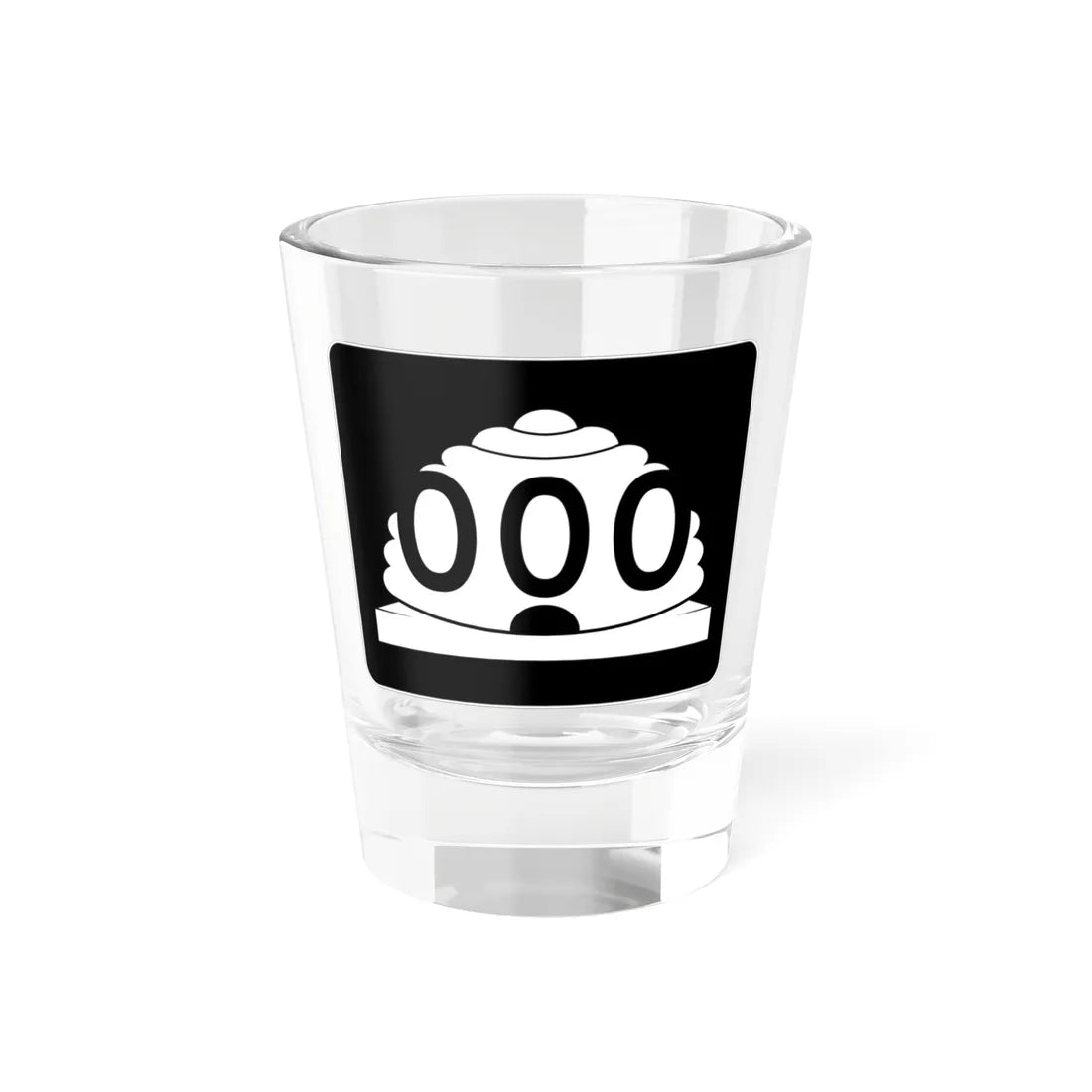 Utah 000 1966 template (Utah) (Road Sign) Shot Glass 1.5oz 1.5oz - Go Mug Yourself