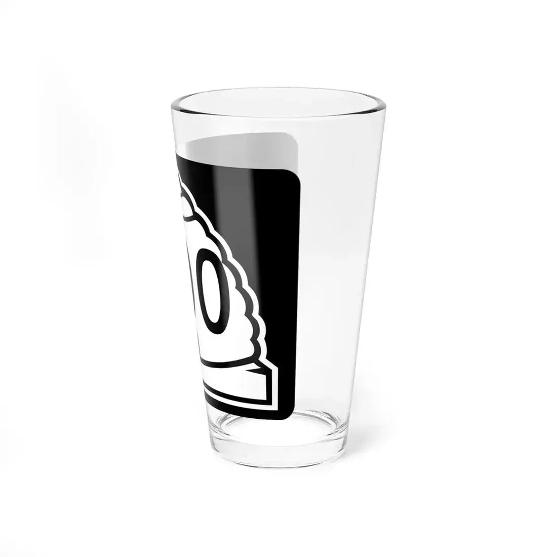Utah 000 template (Utah) (Road Sign) Pint Glass 16oz - Go Mug Yourself