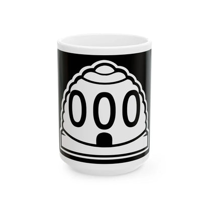Utah 000 template (Utah) (Road Sign) White Coffee Mug 15oz - Go Mug Yourself