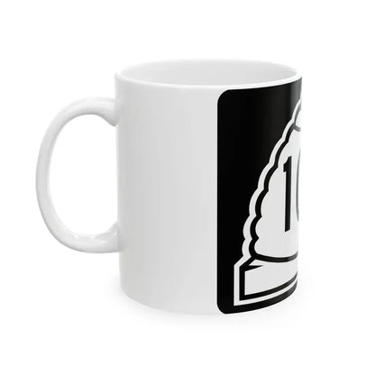 Utah 106 (Utah) (Road Sign) White Coffee Mug - Go Mug Yourself