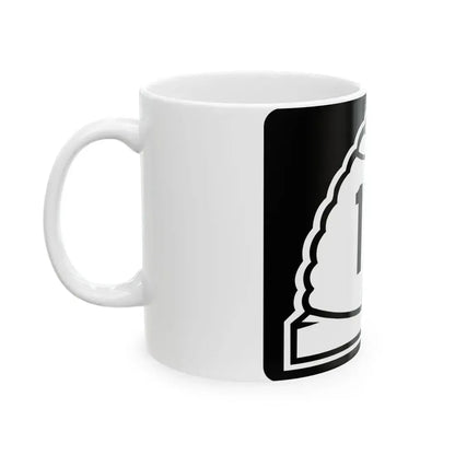 Utah 111 (Utah) (Road Sign) White Coffee Mug - Go Mug Yourself