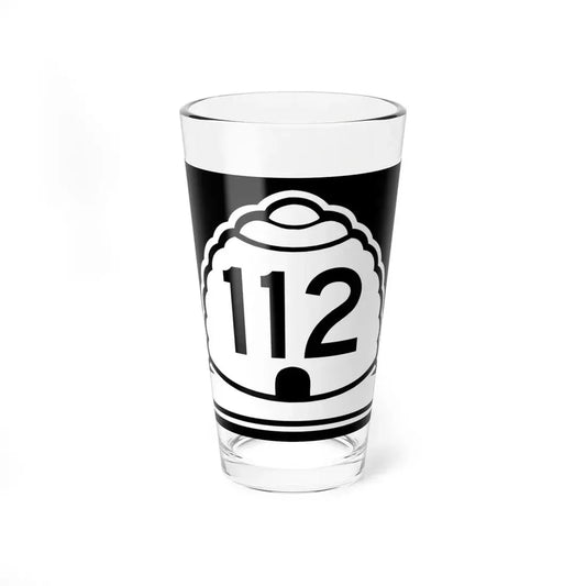 Utah 112 (Utah) (Road Sign) Pint Glss 16oz 16oz - Go Mug Yourself