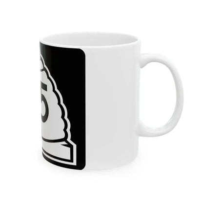Utah 115 (Utah) (Road Sign) White Coffee Mug - Go Mug Yourself