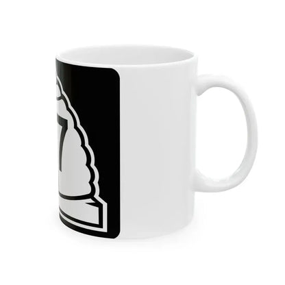 Utah 117 (Utah) (Road Sign) White Coffee Mug - Go Mug Yourself