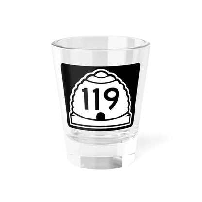 Utah 119 (Utah) (Road Sign) Shot Glass 1.5oz 1.5oz - Go Mug Yourself