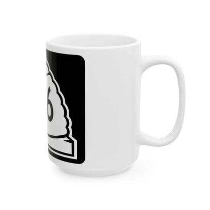 Utah 126 (Utah) (Road Sign) White Coffee Mug - Go Mug Yourself