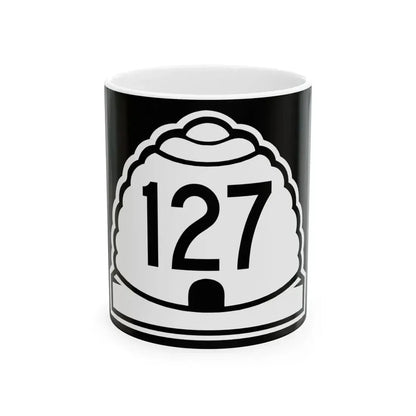Utah 127 (Utah) (Road Sign) White Coffee Mug 11oz - Go Mug Yourself