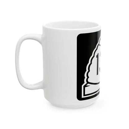 Utah 130 (Utah) (Road Sign) White Coffee Mug - Go Mug Yourself