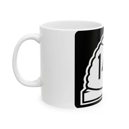 Utah 147 (Utah) (Road Sign) White Coffee Mug - Go Mug Yourself