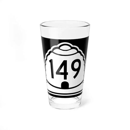 Utah 149 (Utah) (Road Sign) Pint Glass 16oz 16oz - Go Mug Yourself