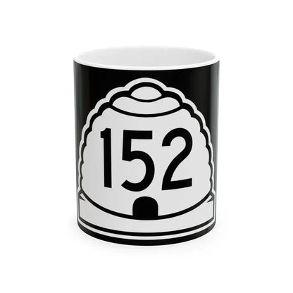 Utah 152 (Utah) (Road Sign) White Coffee Mug 11oz - Go Mug Yourself