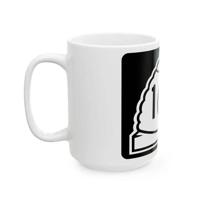 Utah 160 (Utah) (Road Sign) White Coffee Mug - Go Mug Yourself