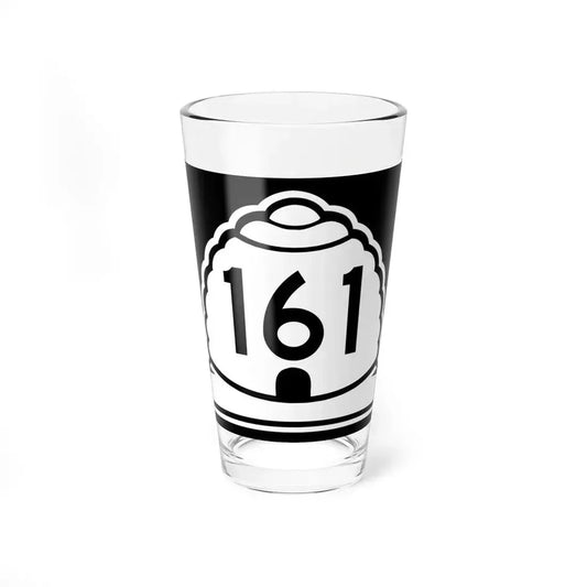 Utah 161 (Utah) (Road Sign) Pint Glass 16oz 16oz - Go Mug Yourself
