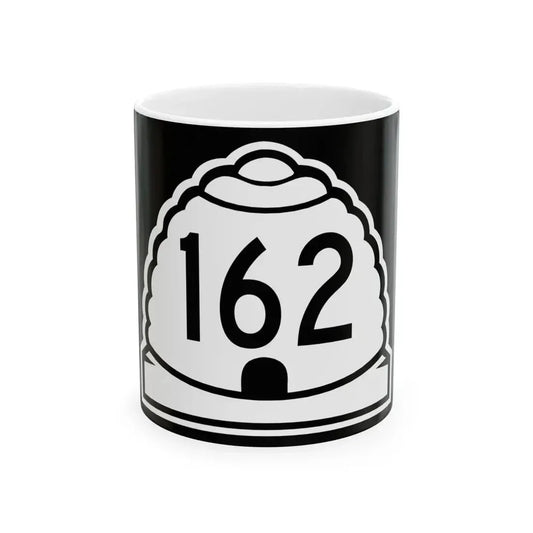 Utah 162 (Utah) (Road Sign) White Coffee Mug 11oz - Go Mug Yourself