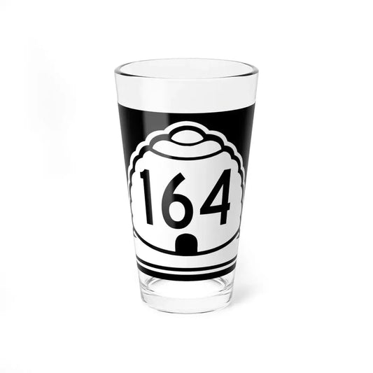 Utah 164 (Utah) (Road Sign) Pint Glass 16oz 16oz - Go Mug Yourself