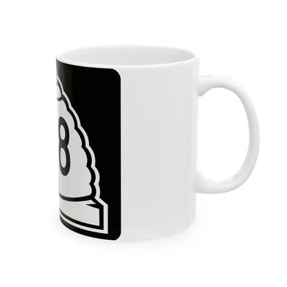 Utah 168 (Utah) (Road Sign) White Coffee Mug - Go Mug Yourself