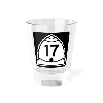 Utah 17 (Utah) (Road Sign) Shot Glass 1.5oz 1.5oz - Go Mug Yourself