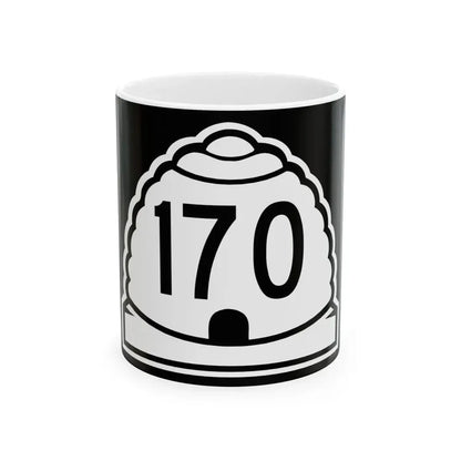 Utah 170 (Utah) (Road Sign) White Coffee Mug 11oz - Go Mug Yourself