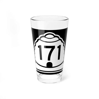 Utah 171 (Utah) (Road Sign) Pint Glass 16oz 16oz - Go Mug Yourself