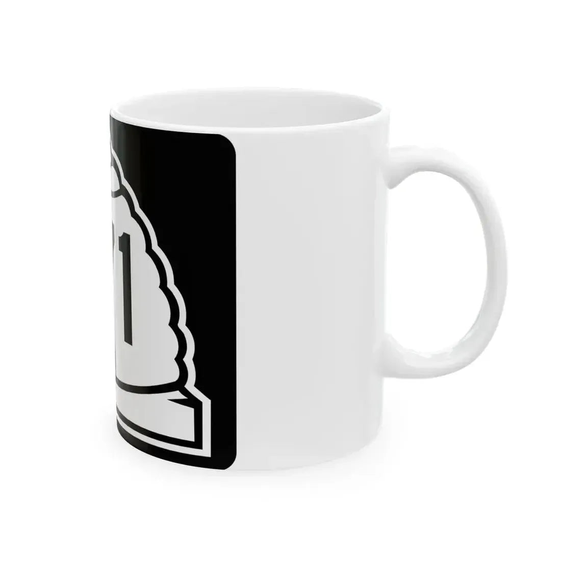 Utah 171 (Utah) (Road Sign) White Coffee Mug - Go Mug Yourself