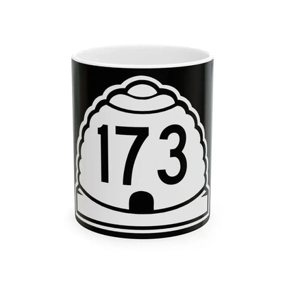 Utah 173 (Utah) (Road Sign) White Coffee Mug 11oz - Go Mug Yourself
