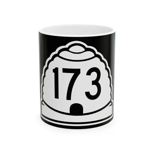 Utah 173 (Utah) (Road Sign) White Coffee Mug 11oz - Go Mug Yourself
