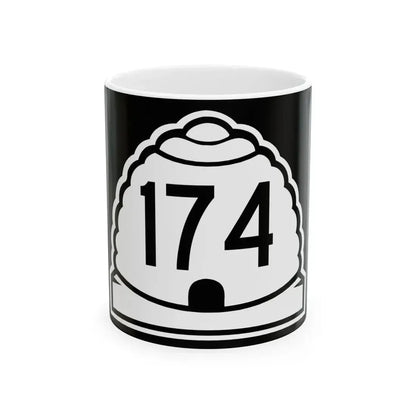 Utah 174 (Utah) (Road Sign) White Coffee Mug 11oz - Go Mug Yourself