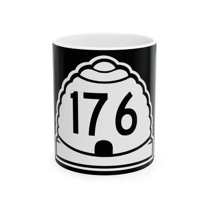 Utah 176 (Utah) (Road Sign) White Coffee Mug 11oz - Go Mug Yourself