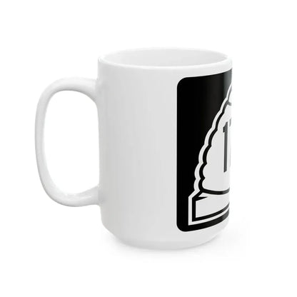 Utah 177 (Utah) (Road Sign) White Coffee Mug - Go Mug Yourself
