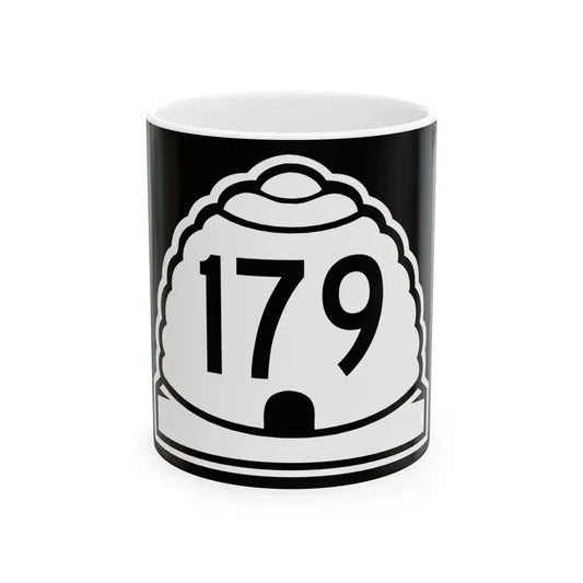 Utah 179 (Utah) (Road Sign) White Coffee Mug 11oz - Go Mug Yourself