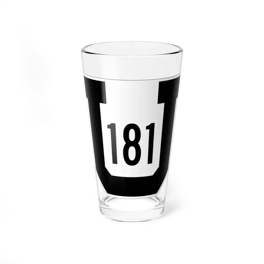 Utah 181 1954 (Utah) (Road Sign) Pint Glss 16oz 16oz - Go Mug Yourself