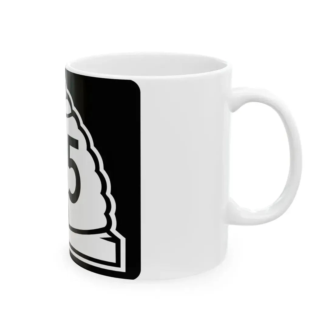 Utah 185 (Utah) (Road Sign) White Coffee Mug - Go Mug Yourself
