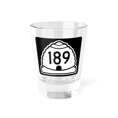 Utah 189 (Utah) (Road Sign) Shot Glass 1.5oz 1.5oz - Go Mug Yourself