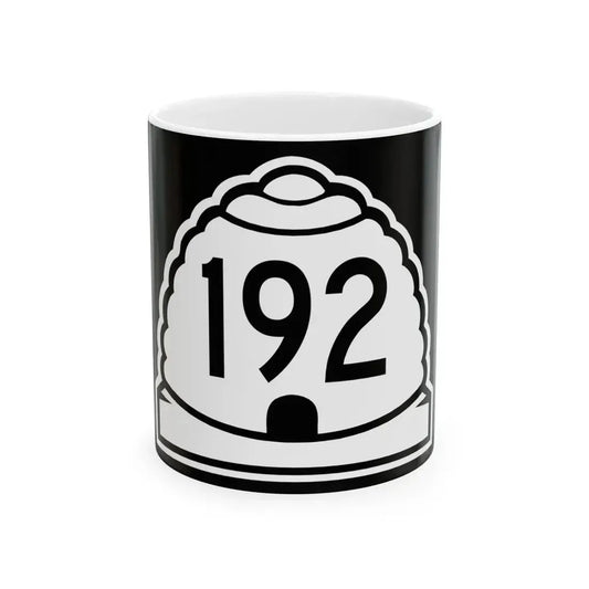 Utah 192 (Utah) (Road Sign) White Coffee Mug 11oz - Go Mug Yourself