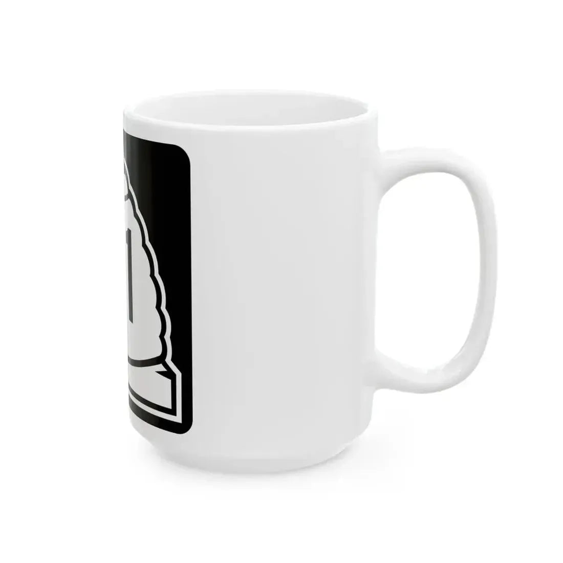 Utah 41 (Utah) (Road Sign) White Coffee Mug - Go Mug Yourself