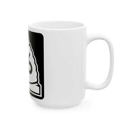 Utah 46 (Utah) (Road Sign) White Coffee Mug - Go Mug Yourself