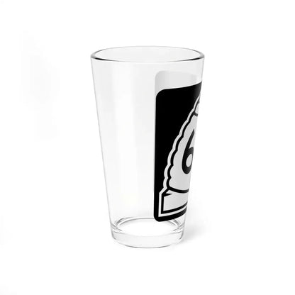 Utah 60 (Utah) (Road Sign) Pint Glss 16oz - Go Mug Yourself